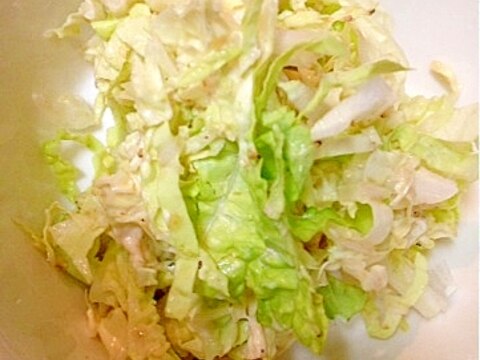 【糖質制限】白菜のシャキシャキ♪ごまサラダ